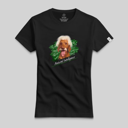 Natural Intelligence - Einstein vizsla póló
