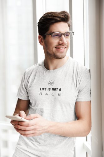Life is not a race póló