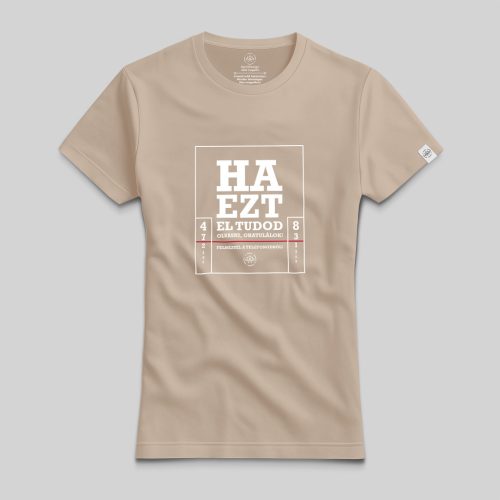 Ha ezt el tudod olvasni... póló