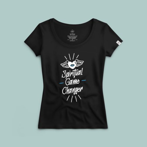 Spiritual Game Changer (szárnyas szív) póló