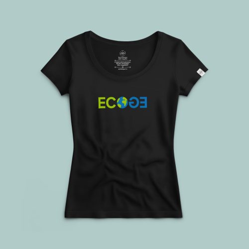 Eco Not Ego földgömb póló