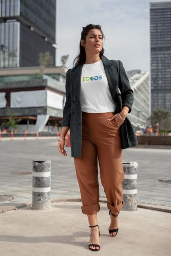 Eco Not Ego földgömb póló