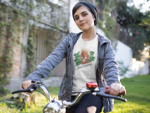 Natural Intelligence - Einstein vizsla póló