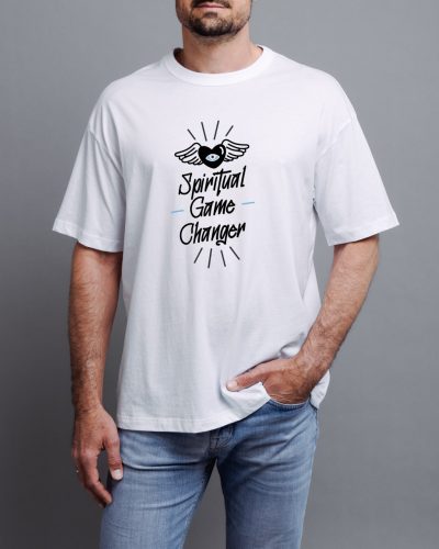 Spiritual Game Changer (szárnyas szív) póló