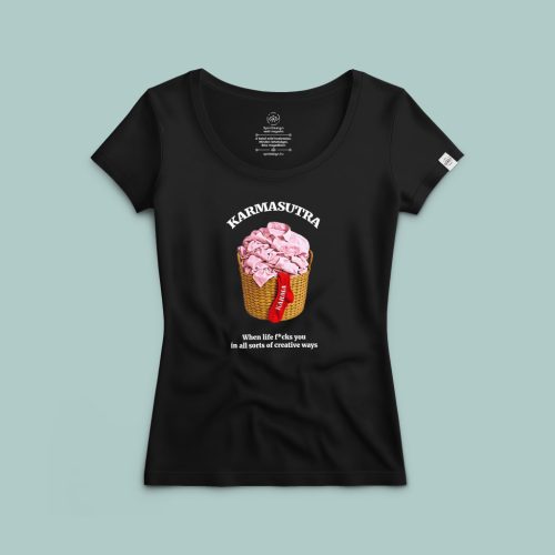 Karmasutra a szennyesben is póló