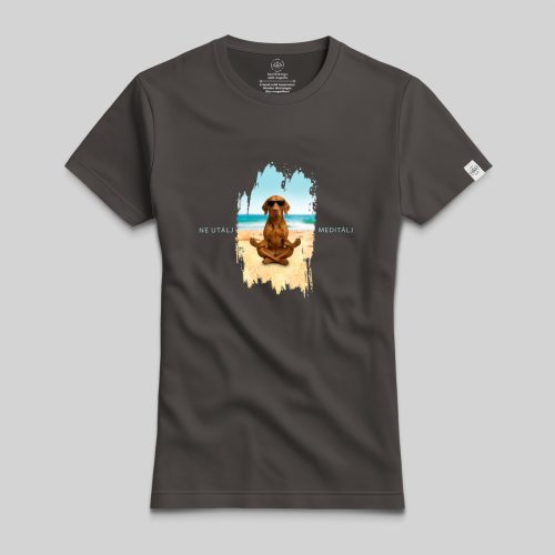 Ne utálj, meditálj vizsla póló