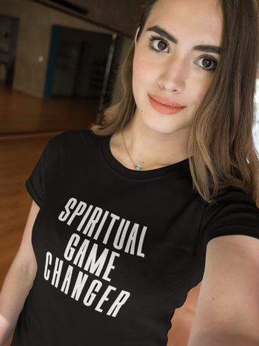 Spiritual Game Changer (big letter) póló