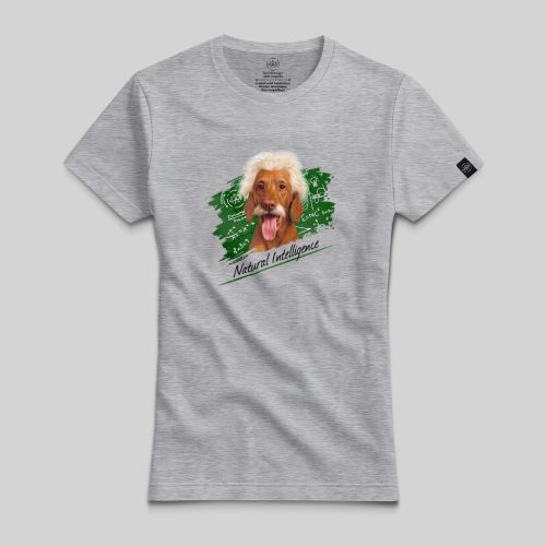 Natural Intelligence - Einstein vizsla póló