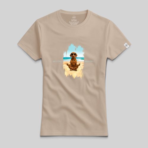 Ne utálj, meditálj vizsla póló