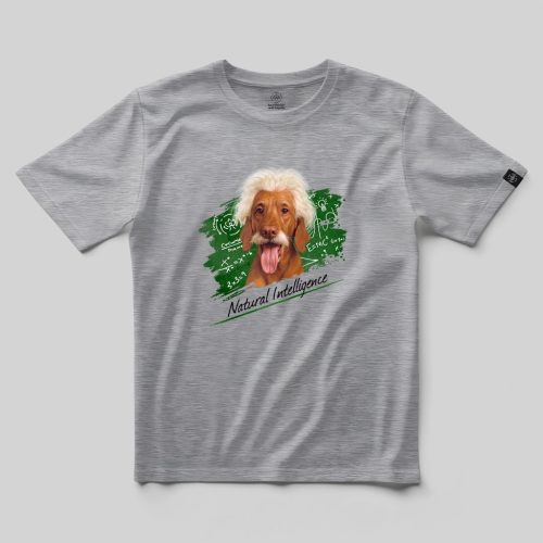 Natural Intelligence - Einstein vizsla póló