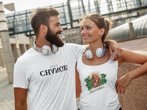 Natural Intelligence - Einstein vizsla póló