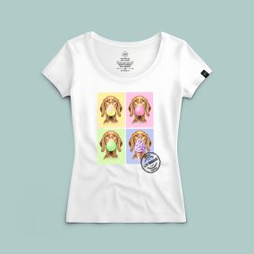 Légy Önmagad vizsla póló