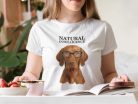 Natural Intelligence - vizsla póló