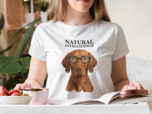 Natural Intelligence - vizsla póló