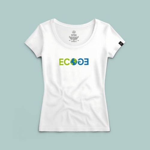 Eco Not Ego földgömb póló