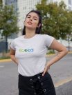 Eco Not Ego földgömb póló