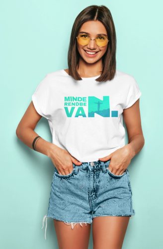 Minden rendben van póló - Have fun grafika