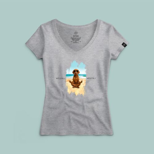 Ne utálj, meditálj vizsla póló