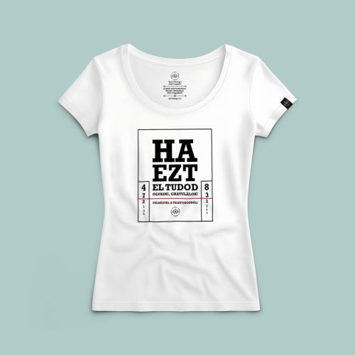 Ha ezt el tudod olvasni... póló