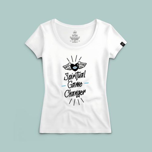 Spiritual Game Changer (szárnyas szív) póló