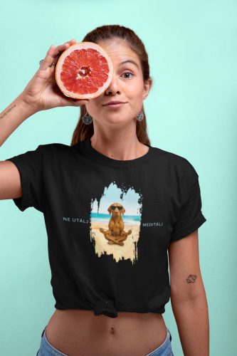 Ne utálj, meditálj vizsla póló