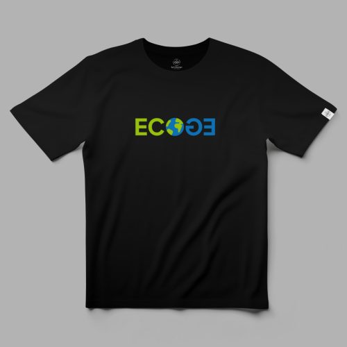 Eco Not Ego földgömb póló