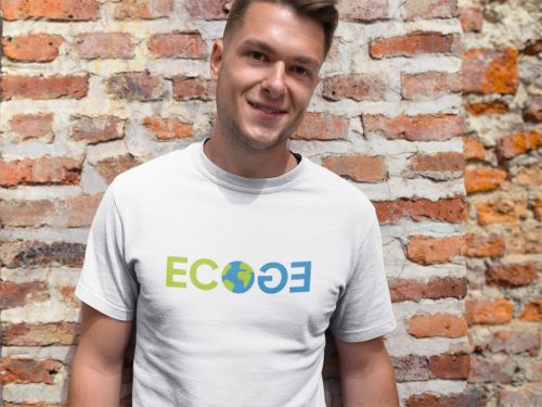 Eco Not Ego földgömb póló