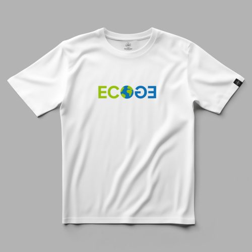 Eco Not Ego földgömb póló