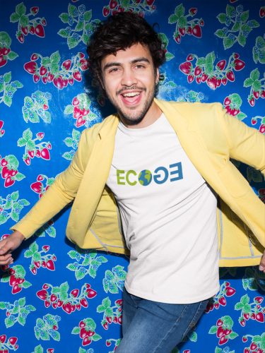 Eco Not Ego földgömb póló