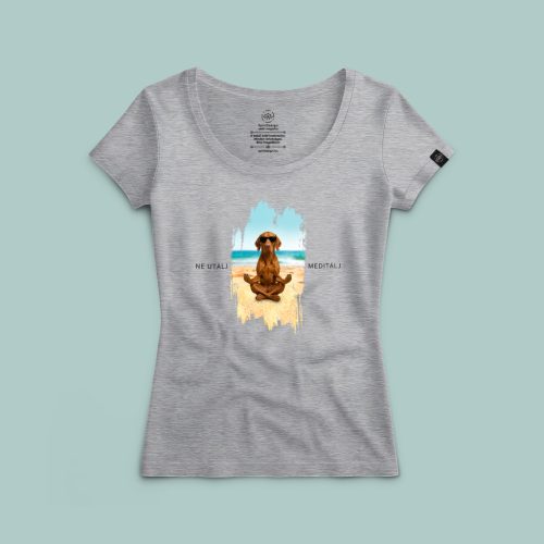 Ne utálj, meditálj vizsla póló