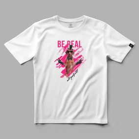 Be real, not perfect vizsla póló