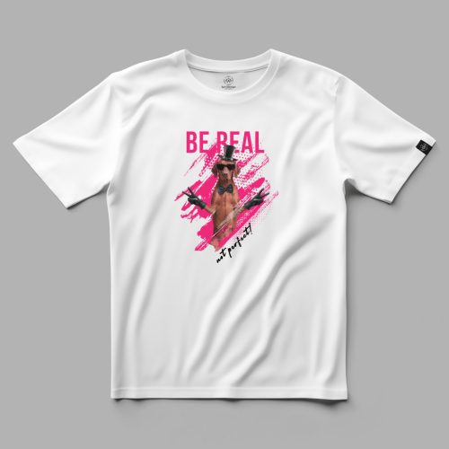 Be real, not perfect vizsla póló