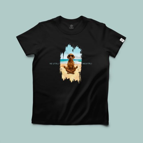 Ne utálj, meditálj vizsla póló