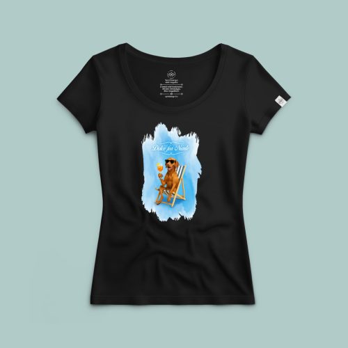 Dolce far niente vizsla póló