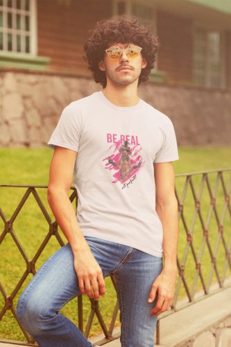 Be real, not perfect vizsla póló