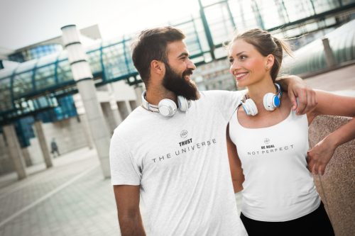 Trust the Universe minimál póló