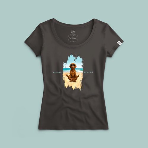 Ne utálj, meditálj vizsla póló