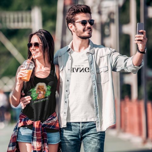 Natural Intelligence - Einstein vizsla póló