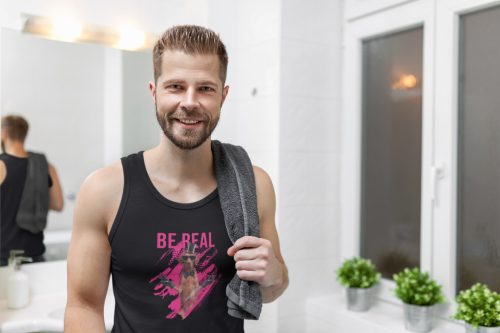 Be real, not perfect vizsla póló