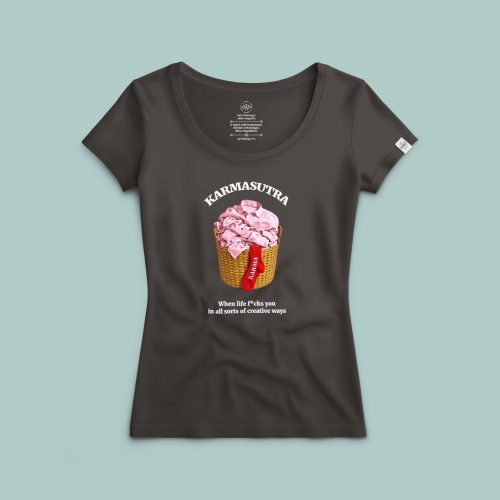 Karmasutra a szennyesben is póló