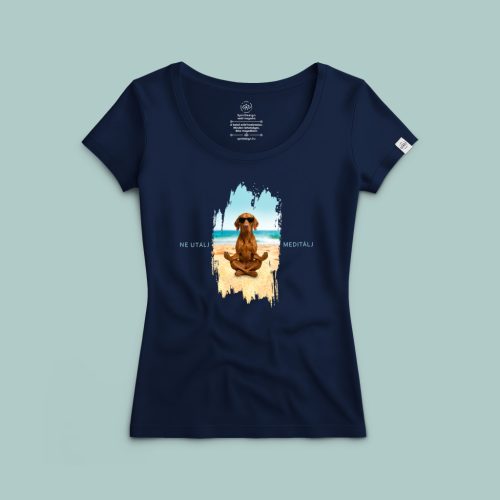 Ne utálj, meditálj vizsla póló