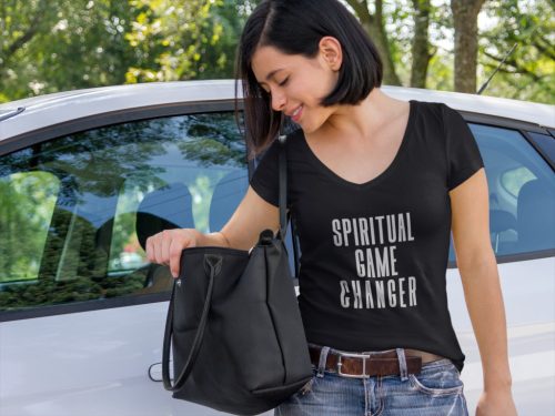 Spiritual Game Changer (big letter) póló