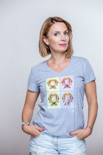 Légy Önmagad vizsla póló