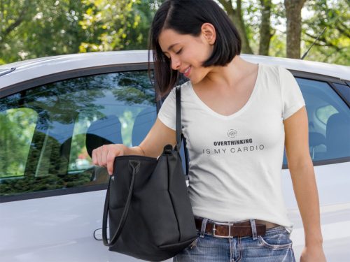 Overthinking is my cardio póló