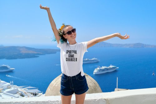 Spiritual Game Changer (big letter) póló