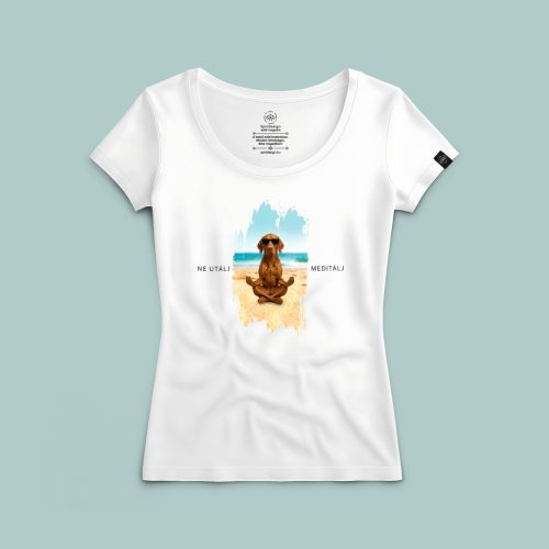Ne utálj, meditálj vizsla póló