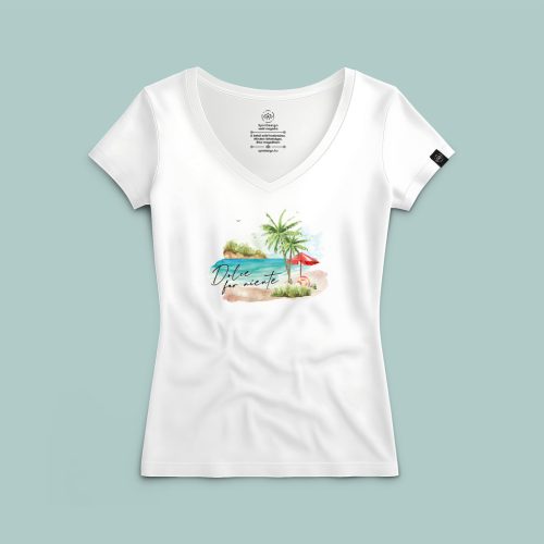 Dolce far niente tengerpart póló