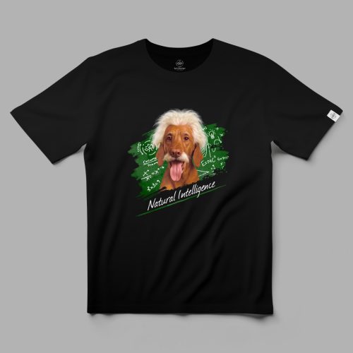 Natural Intelligence - Einstein vizsla póló