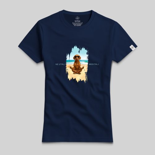 Ne utálj, meditálj vizsla póló