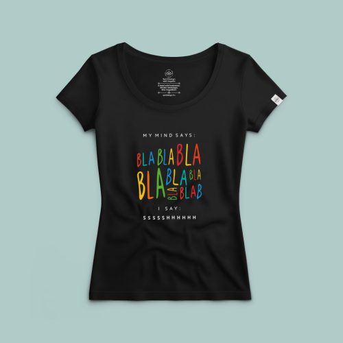 My mind says: Blah blah póló